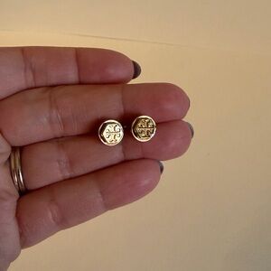 Tory Burch Gold Stud Earrings